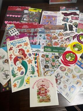 Stickers! Stickers! Stickers! All new kids crafts toys monster high